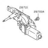 287104A00A Rear Window Wiper Motor NISSAN MOCO SA1 2006-