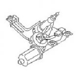 287103J100 Rear Window Wiper Motor NISSAN BLUEBIRD U14 1996-
