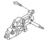 287100N010 Rear Window Wiper Motor NISSAN PULSAR