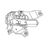 28710ED000 Rear Window Wiper Motor NISSAN TIIDA