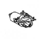 MB285721 Wiper Motor MITSUBISHI SPACE WAGON D04W 1983-