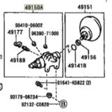Suspension Control Accumulator Assy 49051-60010 for Toyota Land Cruiser 1998-2000