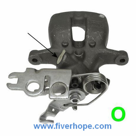 Brake Caliper / pinza de Freno 2K0615424 2K0615424A for VW CADDY III (2KA, 2KH, 2CA, 2CH) 2004-