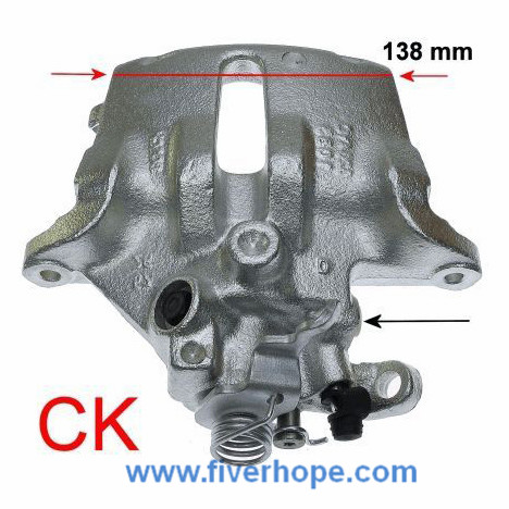 Brake Caliper / pinza de Freno 4400.L7 for CITROEN C5 (DC_) 2001-2004