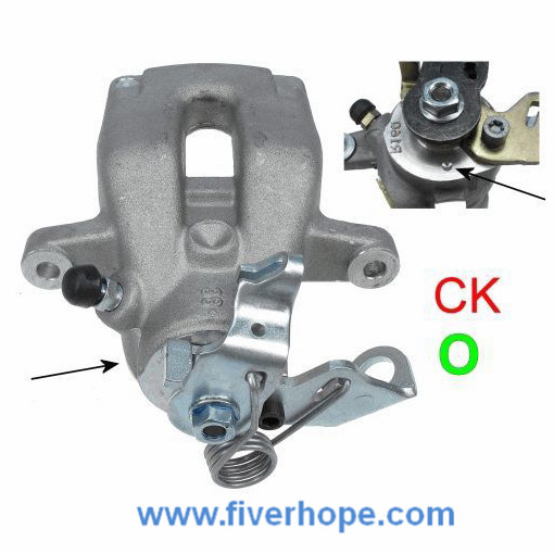 Brake Caliper / pinza de Freno 4400.P5 4400.W6 for CITROEN C3 (FC_) 2002-2009