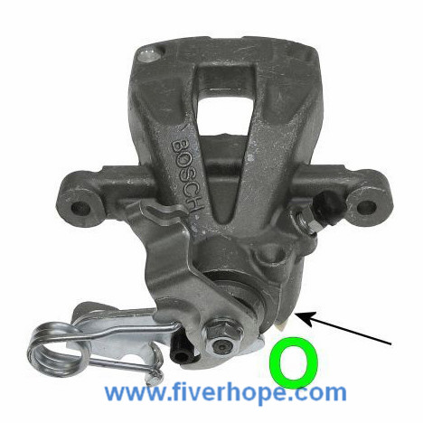 Brake Caliper / pinza de Freno 4400.R4 for CITROEN C4 (LC_) 2004-