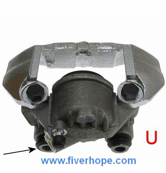 Brake Caliper / pinza de Freno 4400K1 441003 for CITROEN AX (ZA-_)