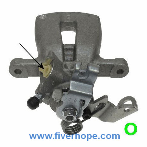 Brake Caliper / pinza de Freno 542474 93179155 for OPEL / VAUXHALL ASTRA G Hatchback (F48_, F08_) (1...