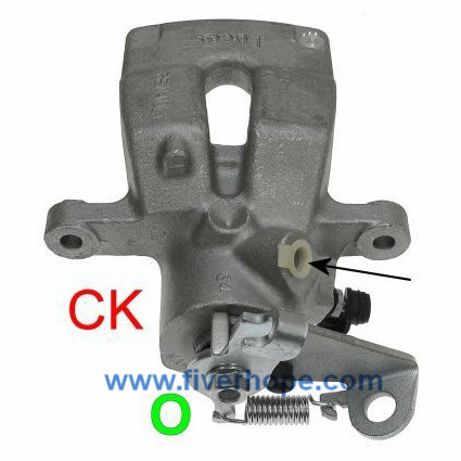 Brake Caliper / pinza de Freno 7701206344 for RENAULT MEGANE Scenic (JA0/1_) 1996-2003